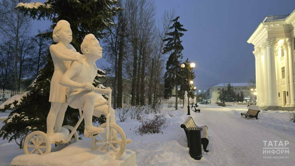 Аномально холодная погода сохранится в Татарстане 25 января