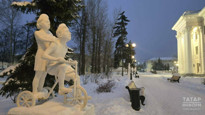 Аномально холодная погода сохранится в Татарстане 25 января
