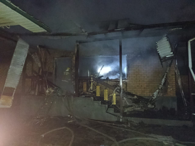 В Узгенском районе при пожаре погибли четверо детей