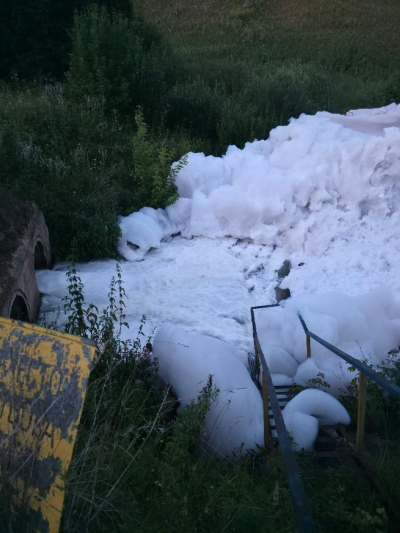 Власти Нижнекамска опровергли попадание пены в реку Тунгуча из-за атаки БПЛА