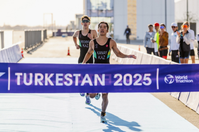 В Туркестане прошёл Asia Triathlon Cup 2025 с участием спортсменов из 12 стран
