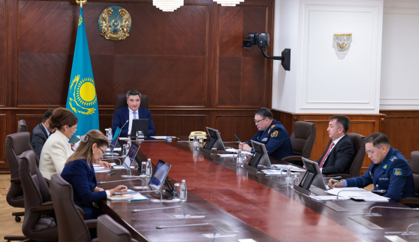 Олжас Бектенов провел заседание Республиканского штаба по противодействию наркомании