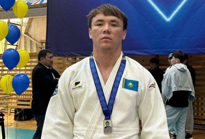 Гвардеец завоевал серебро на турнире по дзюдо в Павлодаре