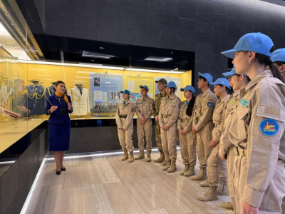 Экскурсия для молодежи: &laquo;Жас сарбаз&raquo; в Национальном музее Астаны