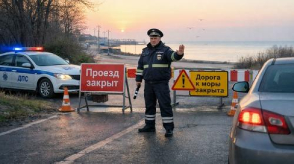 У феодосийской нефтебазы продолжают действовать ограничения проезда