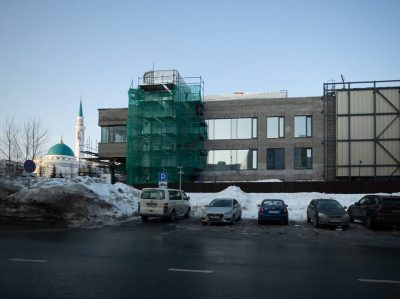 Уникальный инклюзивный комплекс с бассейном при мечети &laquo;Ярдэм&raquo; в Казани готов на 75%