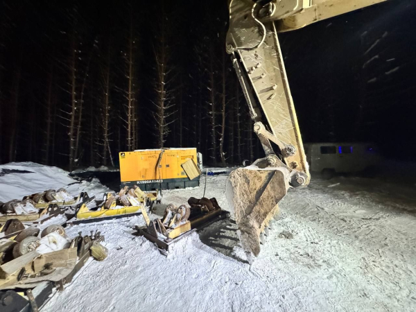 В Мамадышском районе погиб рабочий &mdash; его придавило ковшом экскаватора