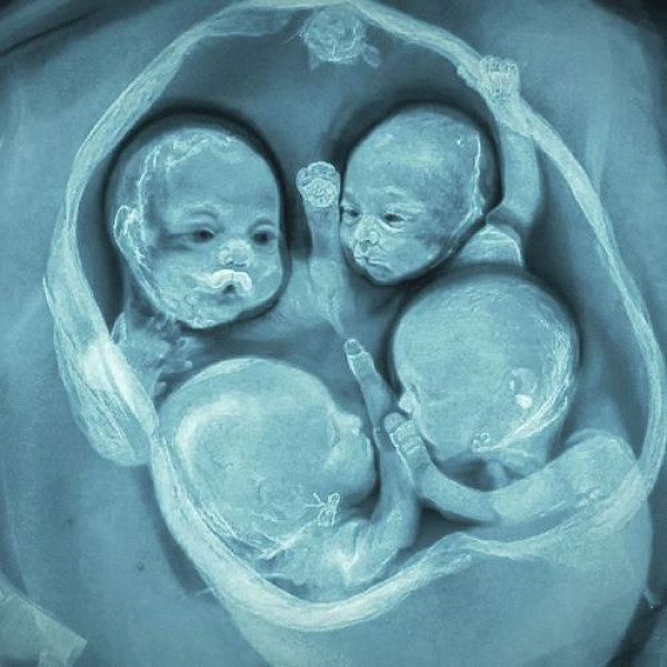 В Петербурге впервые в России родились однояйцевые четверняшки